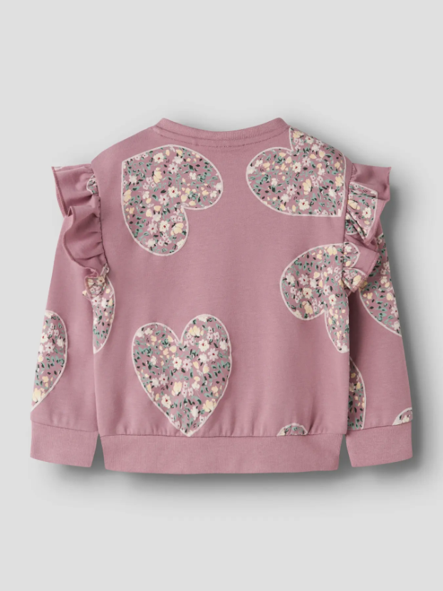 Name It - Hearts Ruffle Crewneck|215930