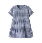 Name It - Navy Gingham Dress|213886