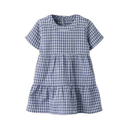 Name It - Navy Gingham Dress|213886
