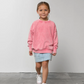 Little Bipsy -  Washed Crewneck - Electric Pink|145227
