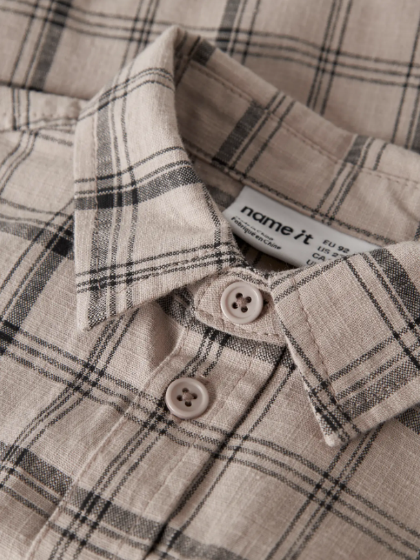 Name It - Adventure Plaid Button Up|216249