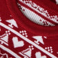 Name It - Red Christmas Knit Sweater 6637|230036