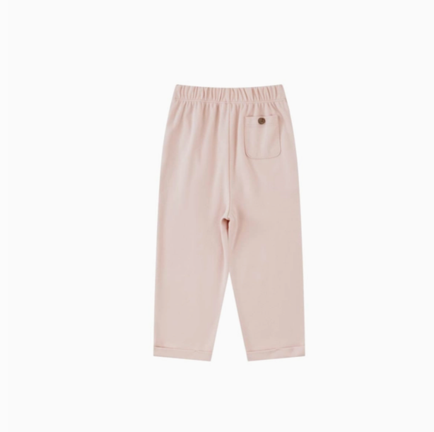 Norsu Organic - Relaxed Tapered Pant-Smoke Rose|104133