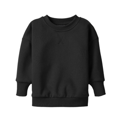 Little Bipsy Elevated Crewneck - Black|116133