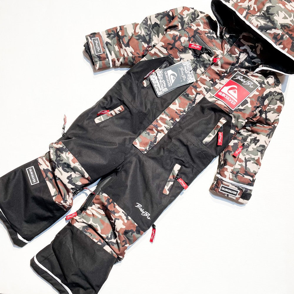 BinkyBro x Quicksilver Snowsuit 6Y Camo Reg. $239|140990