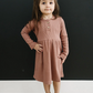 Mebie Baby - Dusty Rose Organic Dress|91174