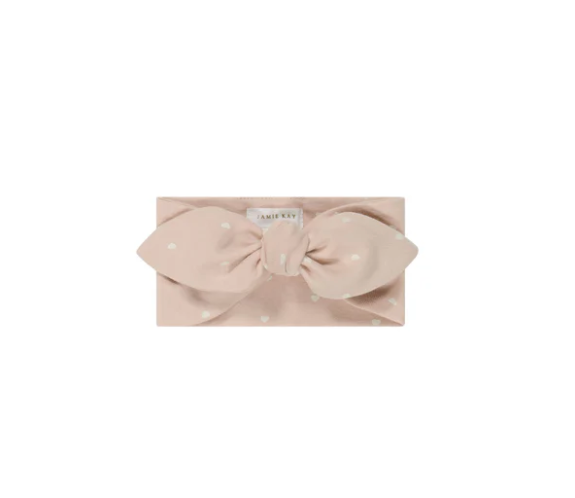 Jamie Kay - Organic Cotton Headband - Mon Amour Rose|136712