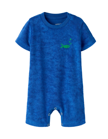 Name It - Fish Terry Romper|208192