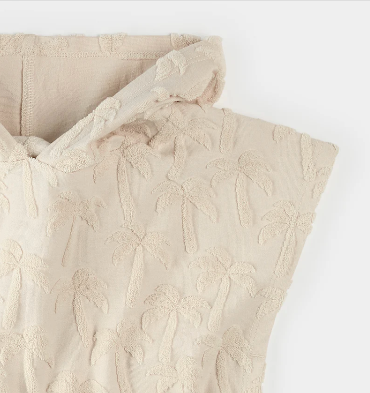 Petit Lem - Beach Poncho Beige|194072