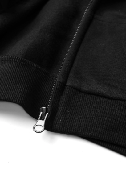 Little Bipsy - Classic Zip Hoodie - Black|164219