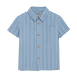 Daily7 - Button Up Blue Stripe|134596