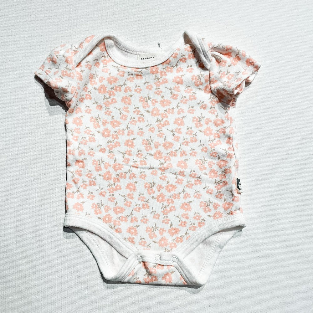 Rabbit + Bear Onesie 0-3M|222915