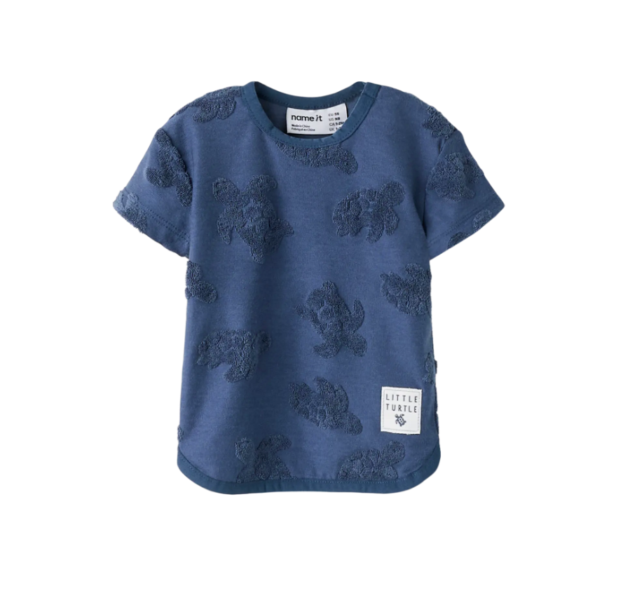Name It - Turtle Textured Tee|209308