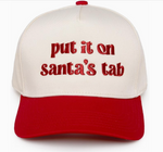 Put It On Santa's Tab Red/Beige|197681