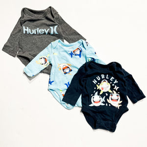 Hurley Onesie Set NB|233740