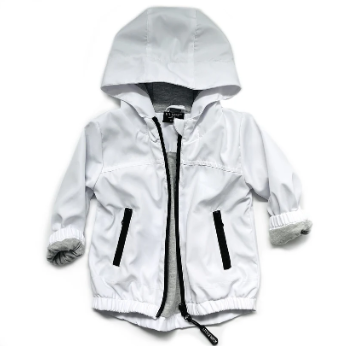 Little Bipsy Windbreaker - White|102865