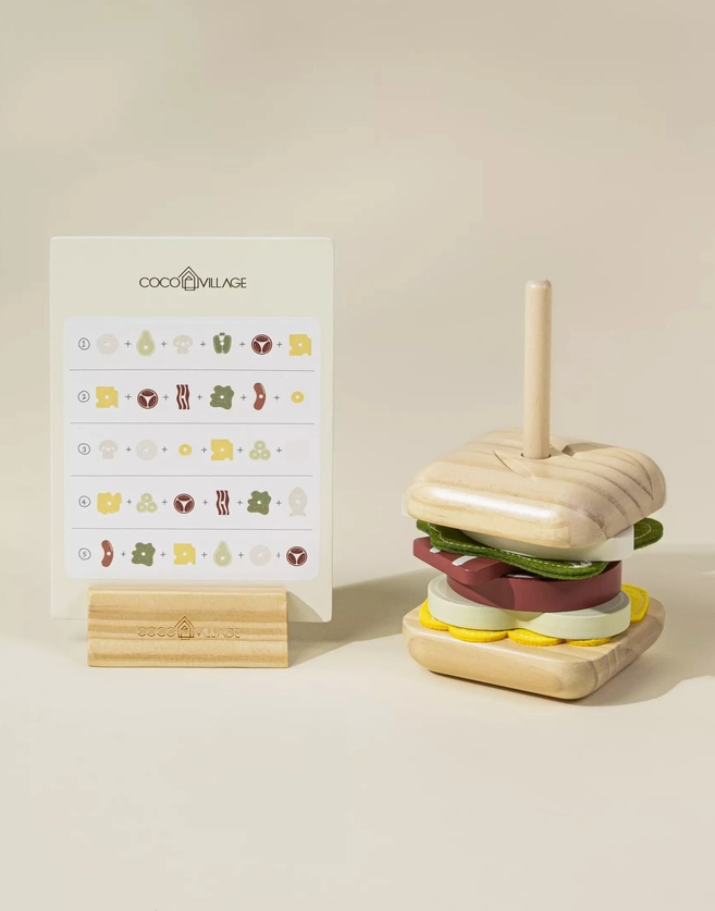 Coco Village - Wooden Stackable Sandwich|106830