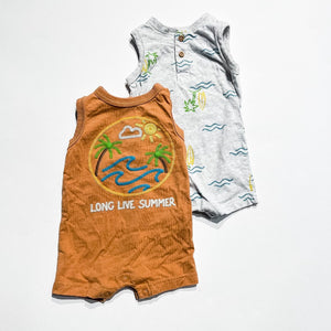 George Romper Set 3-6M|204872