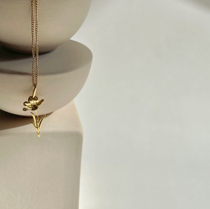 Crocus Necklace - 18K PVD Gold Plating|176743