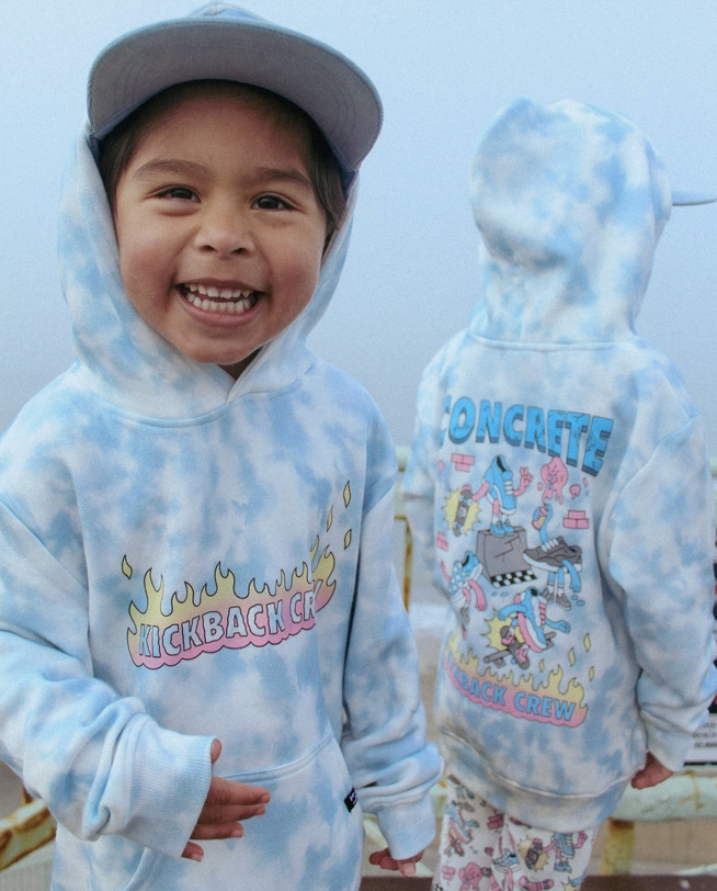 Little Trouble - Tie Dye Hoodie|164192