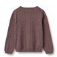 Wheat - Knit Cardigan Maia Plum|164369