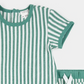 Petit Lem - Pinstripe Turquoise Set|197875