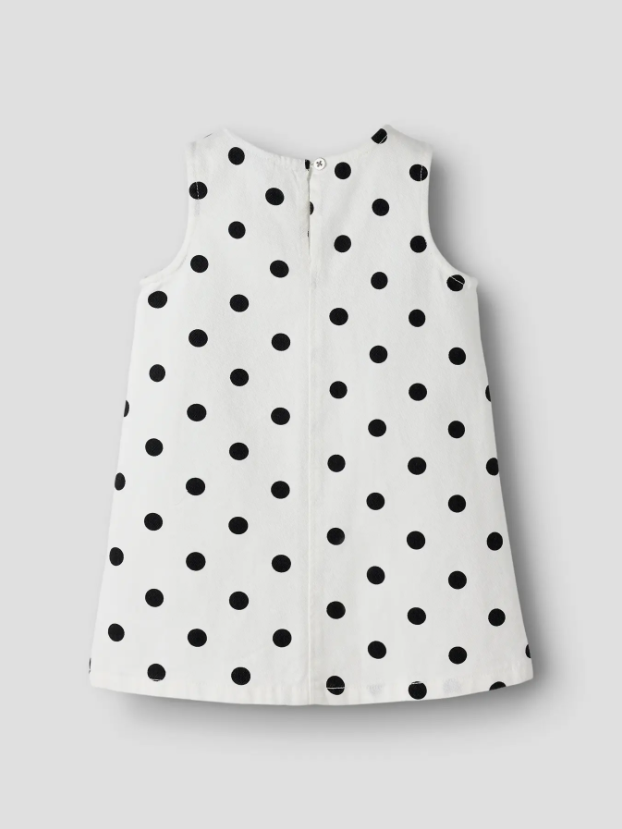Name It - Polka Dot Denim Dress|214007