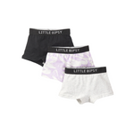 Girls Boxer Brief 3-Pack - Brush Stroke Mix|130259