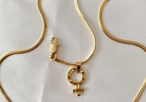 Fierce Femme Necklace - 18K PVD Gold Plating|176779