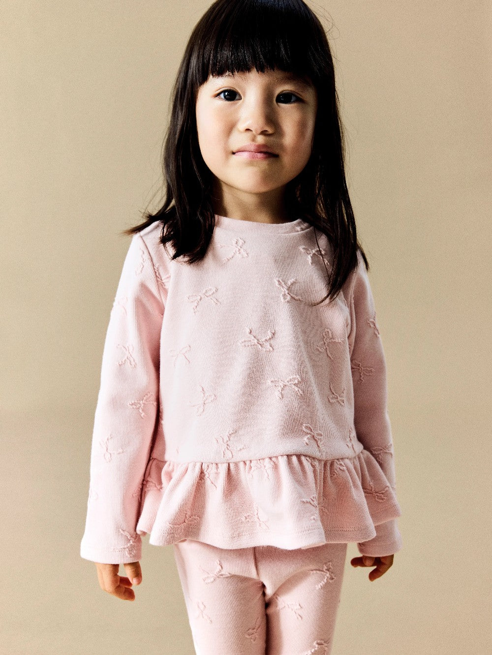 Name It - Pink Bows Long Sleeve|225450