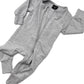 Little Bipsy - Grey 2-Way Zip Romper|108935