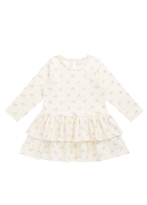 Jamie Kay - Organic Cotton Fayette Dress Thelma Parchment|176857