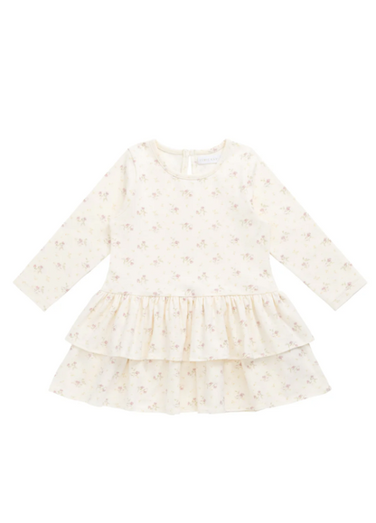 Jamie Kay - Organic Cotton Fayette Dress Thelma Parchment|176857