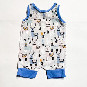 Crepe & Coral Romper 3-6M|150259