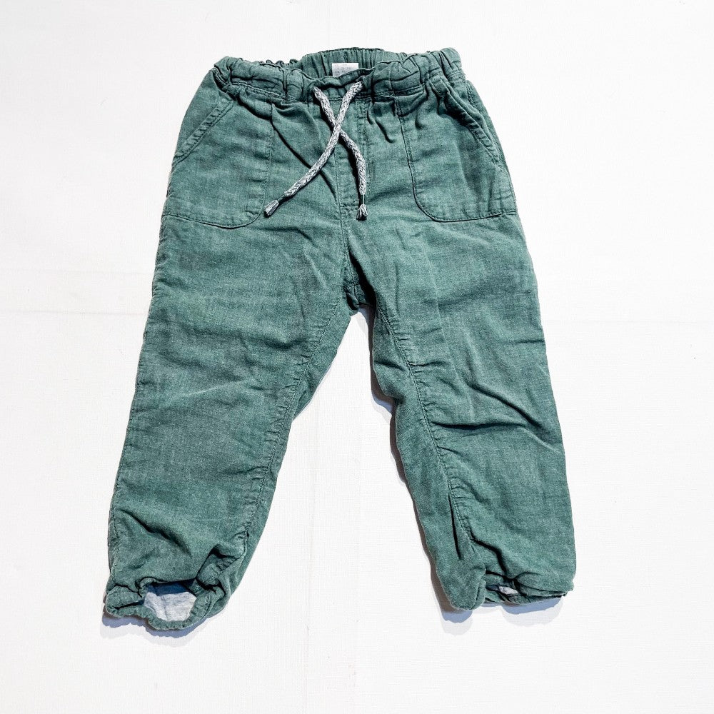 H&M Lined Pants 12-18M|174219
