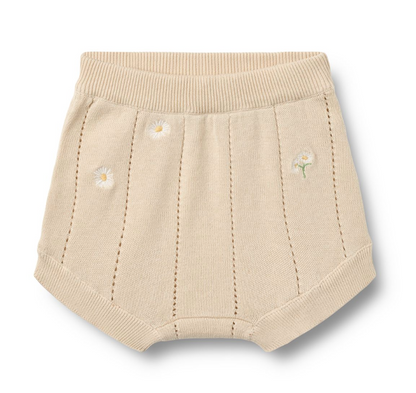 Wheat - Knitted Shorts Dua Sandshell|197166