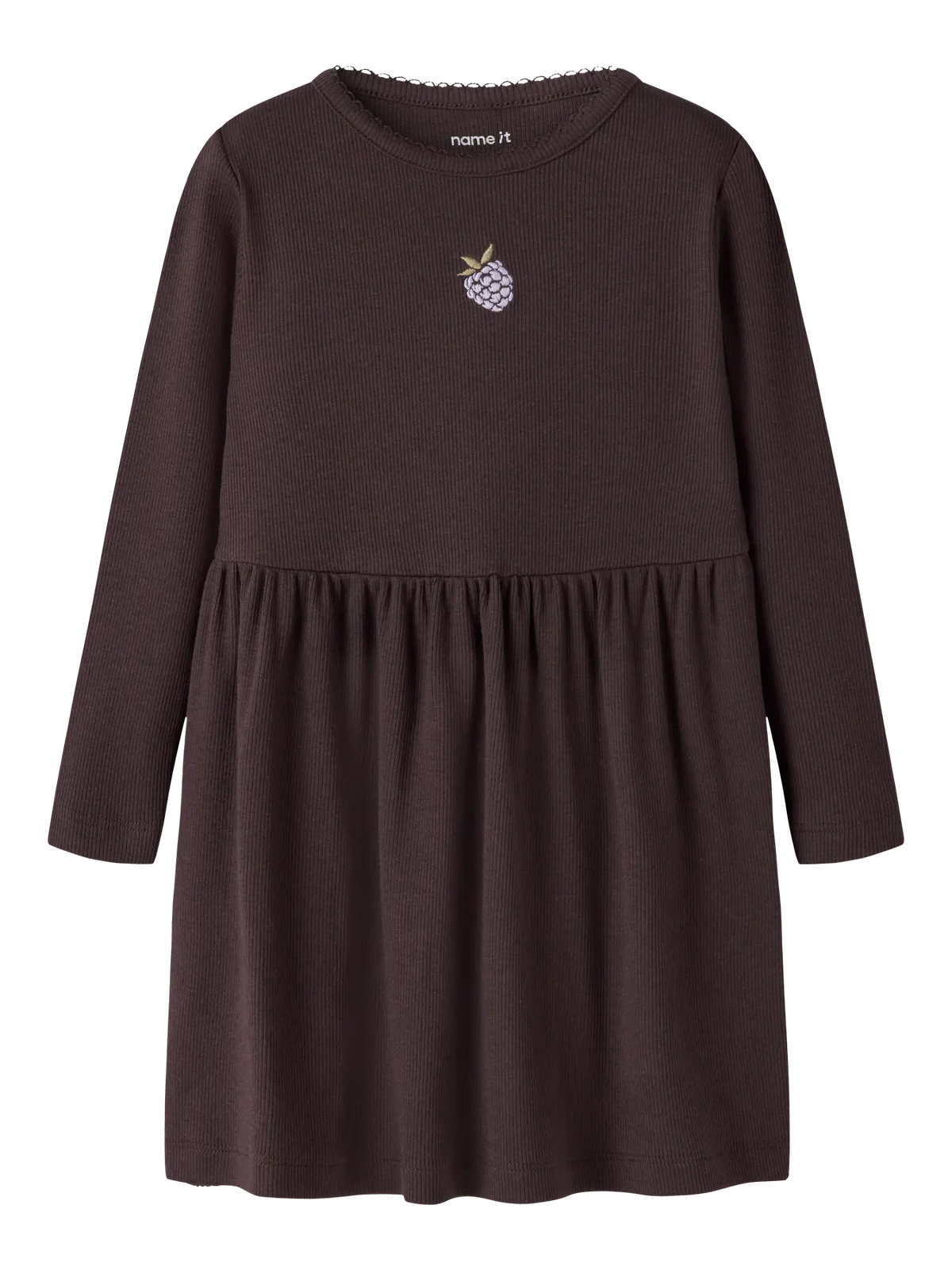 Name It - Chocolate Plum Long Dress