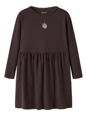 Name It - Chocolate Plum Long Dress