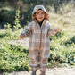 Roobear - Fleece-Lined One-Piece Suit Gingham - 6-12M, 6T