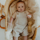 Mebie Baby - Grey Short Overall
