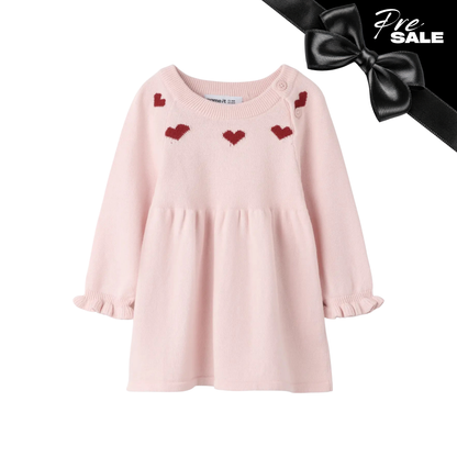 Pre Sale: Name It - Hearts Knit Dress 9216