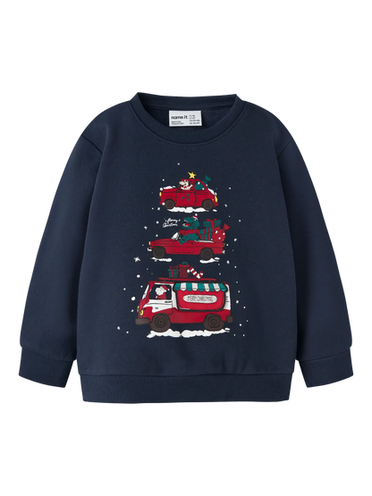 Pre Sale: Name It - Dinosaur Christmas Crewneck 9171
