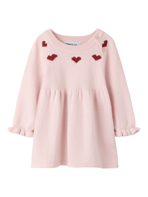 Pre Sale: Name It - Hearts Knit Dress 9216