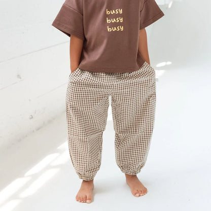 Roobear - Comfy Gingham Pants