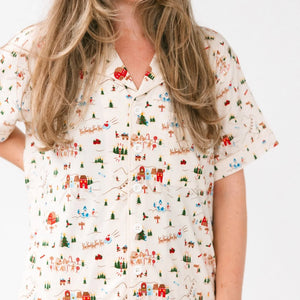 Roobear - Christmas Village Matching PJs