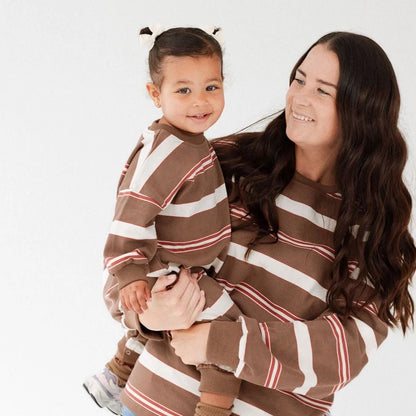 Roobear - Striped Long Sleeve Romper