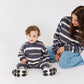 Roobear - Striped Long Sleeve Romper
