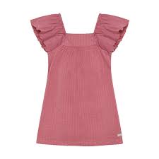 Daily 7 - Ruffle Dress Heather Rose