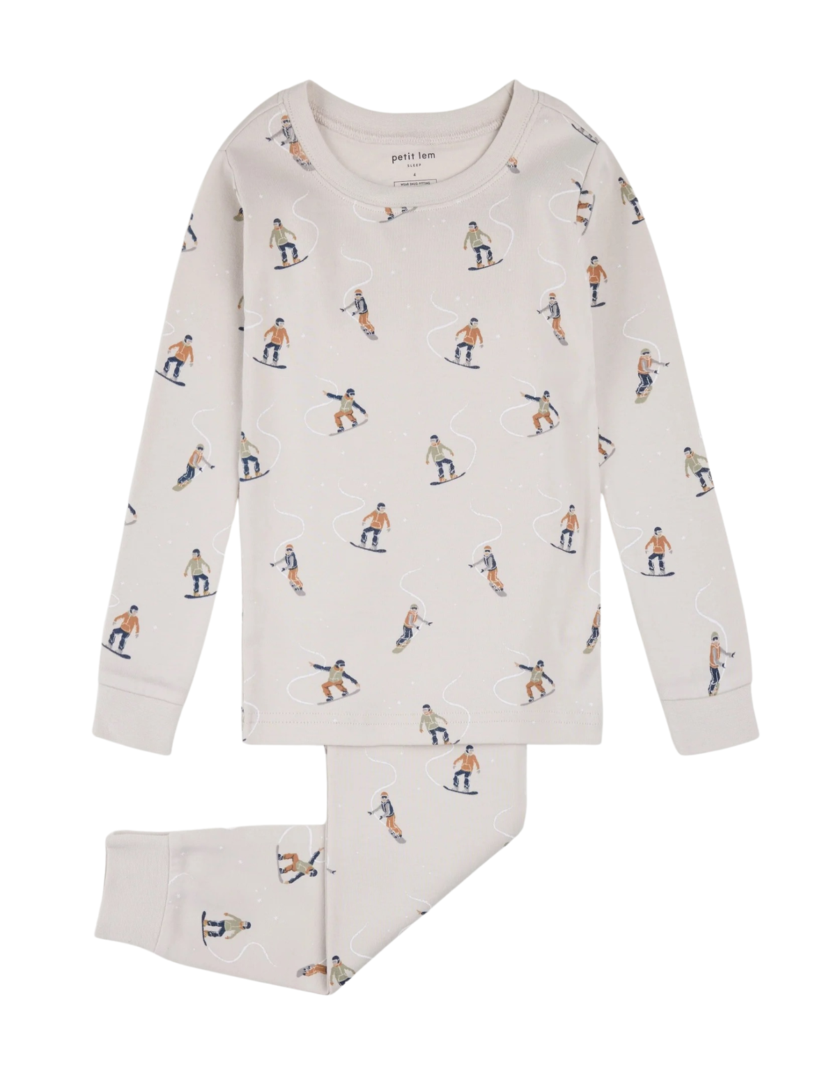 Petit Lem - 2 Piece PJ - Snowboarders