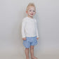 Mebie Baby - Cream Long Sleeve Rash Guard